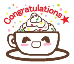 Chattering cafe menu sticker #727462