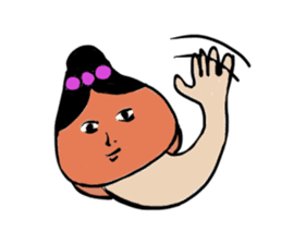 Freshwater clam SHIMANEE-SAN sticker #727663