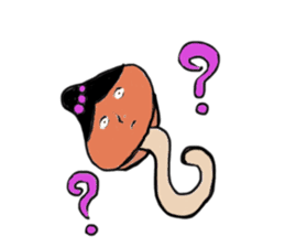 Freshwater clam SHIMANEE-SAN sticker #727667