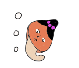 Freshwater clam SHIMANEE-SAN sticker #727669