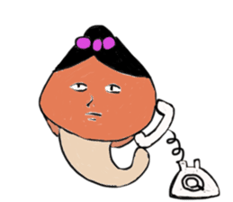 Freshwater clam SHIMANEE-SAN sticker #727675