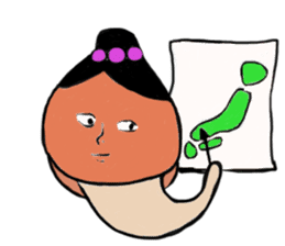 Freshwater clam SHIMANEE-SAN sticker #727677