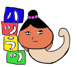 Freshwater clam SHIMANEE-SAN sticker #727681