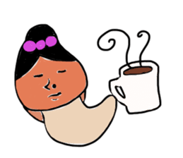 Freshwater clam SHIMANEE-SAN sticker #727683