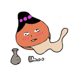 Freshwater clam SHIMANEE-SAN sticker #727689