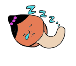 Freshwater clam SHIMANEE-SAN sticker #727693