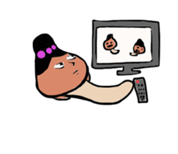 Freshwater clam SHIMANEE-SAN sticker #727697