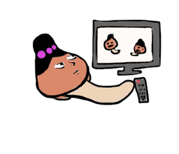 Freshwater clam SHIMANEE-SAN sticker #727697