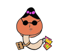 Freshwater clam SHIMANEE-SAN sticker #727701