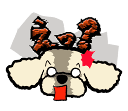 toypoodle Kuuta & Dachshund Ume sticker #727756