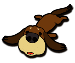 toypoodle Kuuta & Dachshund Ume sticker #727780