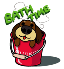 toypoodle Kuuta & Dachshund Ume sticker #727781