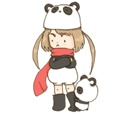 Black and White sticker #728385