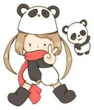 Black and White sticker #728386