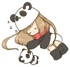 Black and White sticker #728391