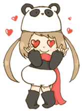 Black and White sticker #728394