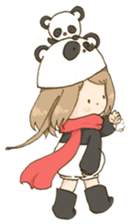 Black and White sticker #728397