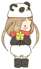 Black and White sticker #728398