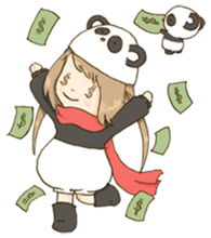 Black and White sticker #728400