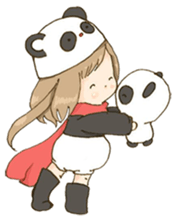 Black and White sticker #728401