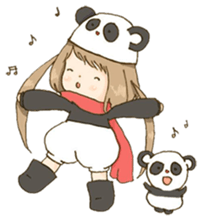 Black and White sticker #728414