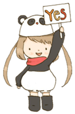 Black and White sticker #728422