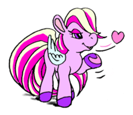 Poni & Uny & Peg's lovely stickers sticker #729156