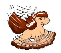 Poni & Uny & Peg's lovely stickers sticker #729161