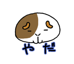 guinea pig stamp sticker #729355