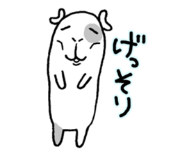 guinea pig stamp sticker #729371