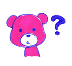 pink bear [PINKUMA] sticker #729471