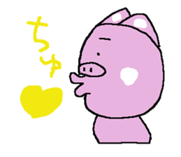 pig sticker #729641