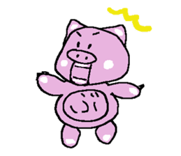 pig sticker #729659