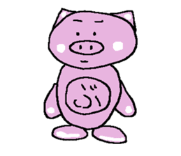 pig sticker #729660
