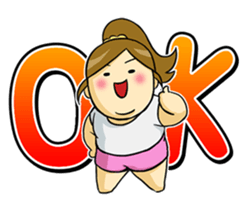 chubby mami sticker #729909
