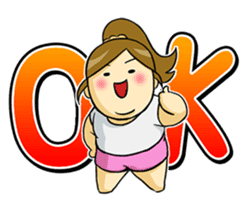 chubby mami sticker #729909