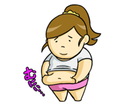 chubby mami sticker #729919