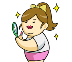 chubby mami sticker #729932