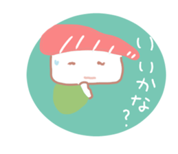 I love sushi in case of SALMONBOY sticker #730270