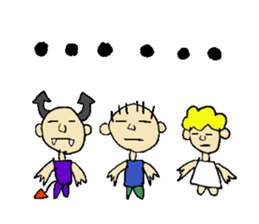 Scary! WARUNIKUN sticker #730501