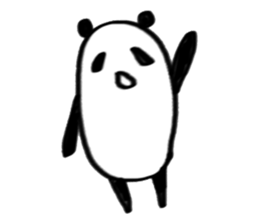 Egg panda sticker #731344