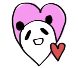 Egg panda sticker #731348