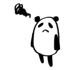 Egg panda sticker #731350