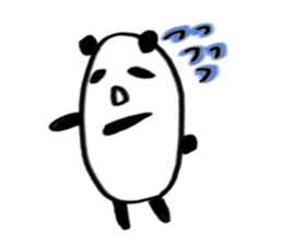 Egg panda sticker #731351