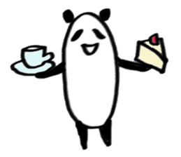 Egg panda sticker #731378