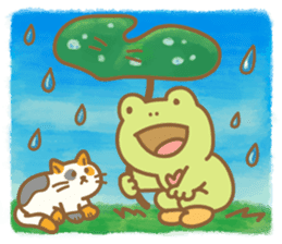 Kanga & Eru,  kokoro kawaii mascot.  #01 sticker #731458