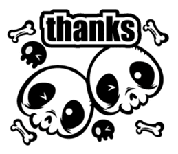 HONEBITO & HONEKAGE-English- sticker #731521