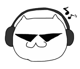 Japanese kitten sticker #732102