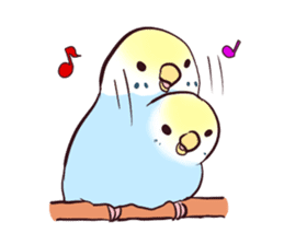 Budgerigar mood sticker #732104