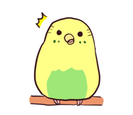 Budgerigar mood sticker #732110